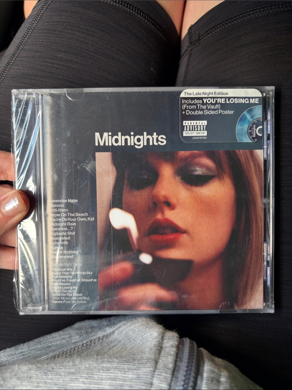 Taylor Swift Midnights The Late Night CD